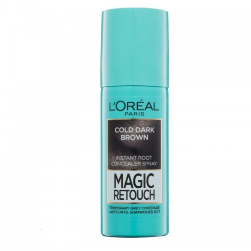 L'Oreal Paris Magic Retouch Hair Concealer 15 Medium Cold Dark Brown 75ml